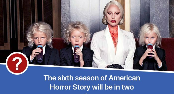 The sixth season of American Horror Story will be in two times release date