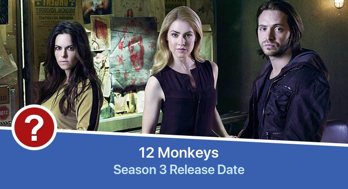 12 Monkeys Season 3 release date