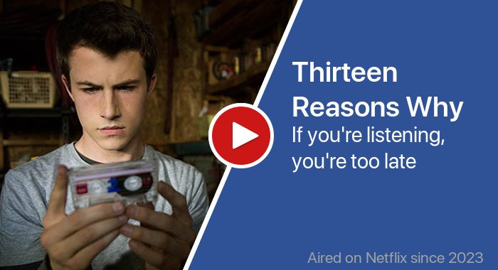 Thirteen Reasons Why трейлер