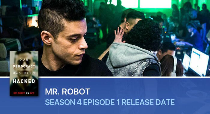 Mr. Robot Season 4 Episode 1 release date