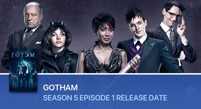 Gotham Season 5 Episode 1 release date