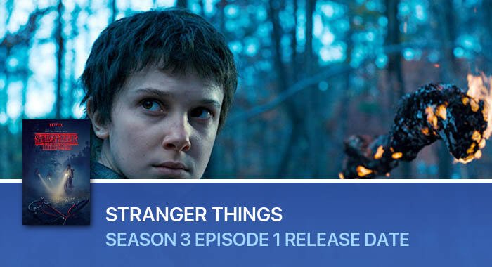 Stranger Things Season 3 Episode 1 release date