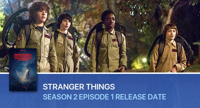 Stranger Things Season 2 Episode 1 release date