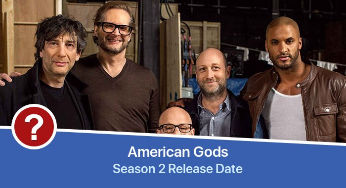American Gods Season 2 release date