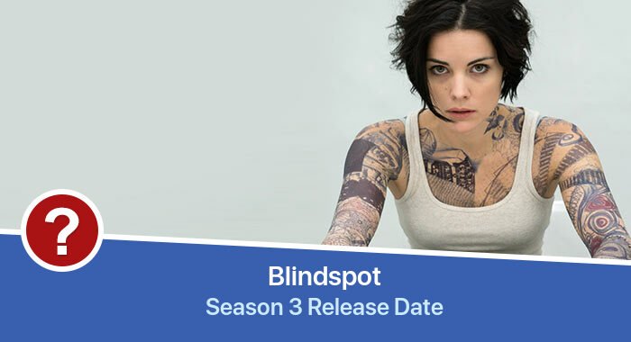 Blindspot Season 3 release date