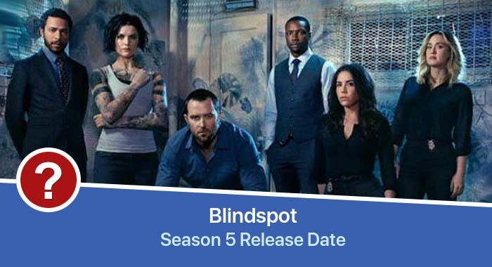 Blindspot Season 5 release date