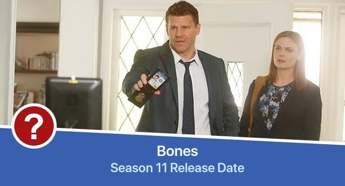 Bones Season 11 release date
