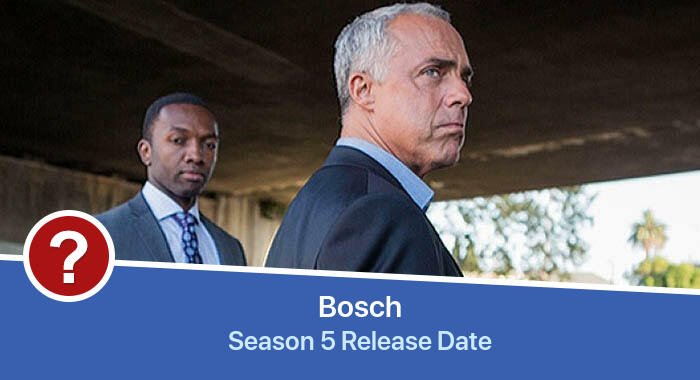 Bosch Season 5 release date