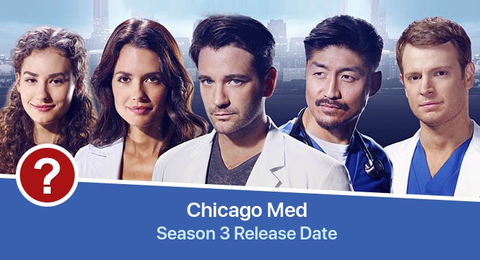 Chicago Med Season 3 release date