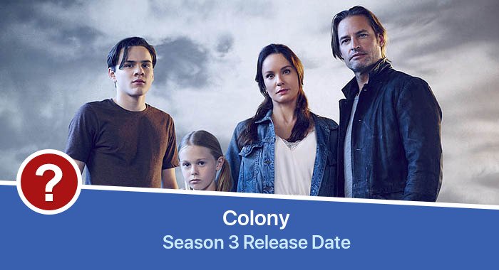 Colony Season 3 release date