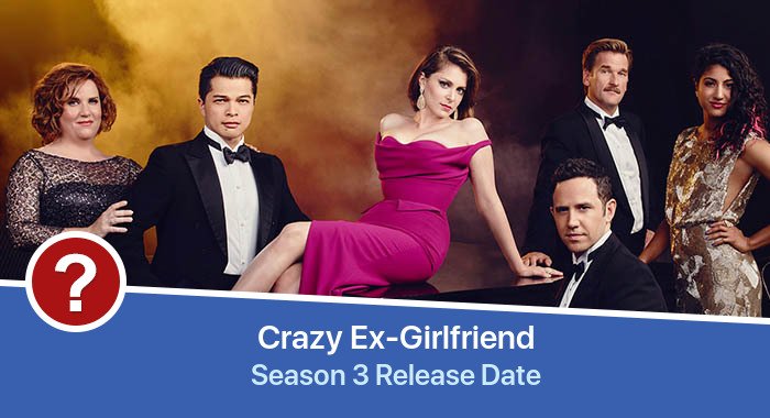 Crazy Ex-Girlfriend Season 3 release date