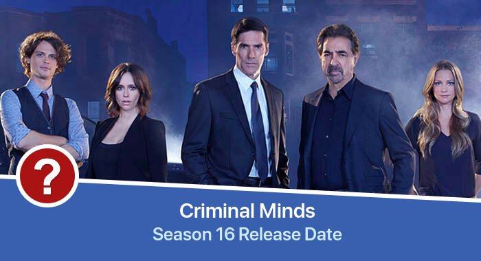 Criminal Minds Season 16 release date