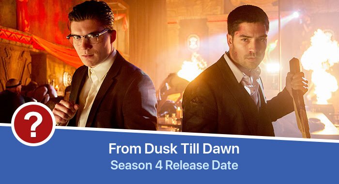 From Dusk Till Dawn Season 4 release date