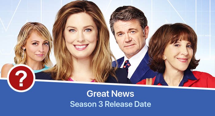 Great News Season 3 release date