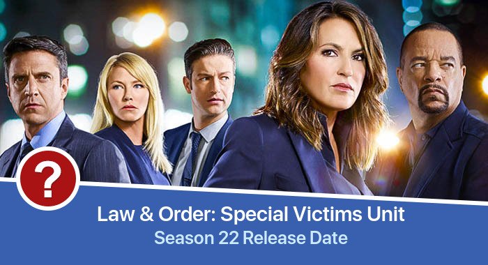 Law & Order: Special Victims Unit Season 22 release date