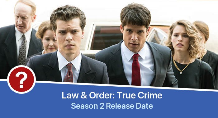 Law &amp; Order: True Crime Season 2 release date