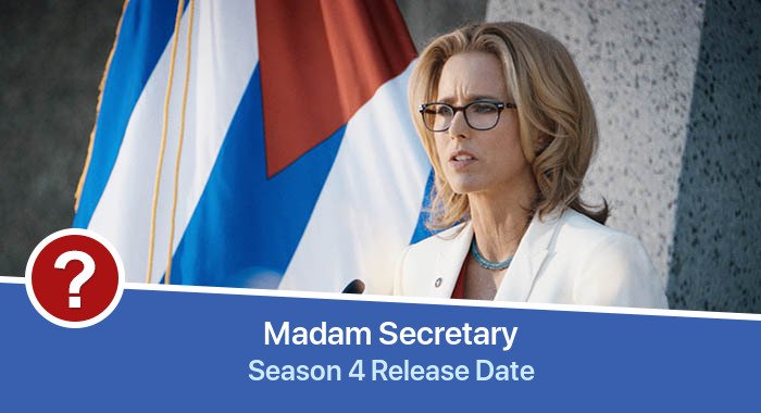Madam Secretary Season 4 release date