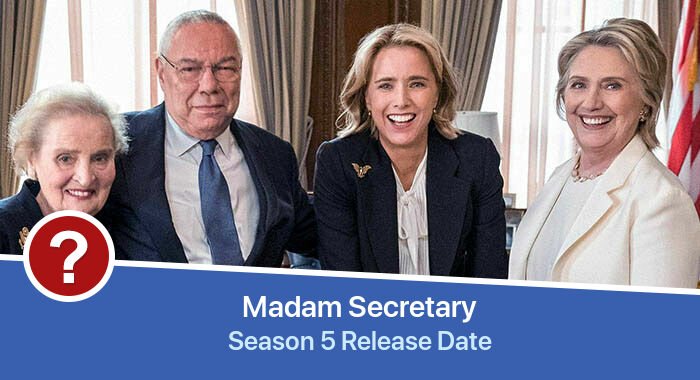 Madam Secretary Season 5 release date