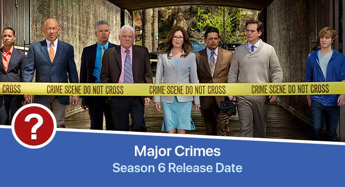 Major Crimes Season 6 release date