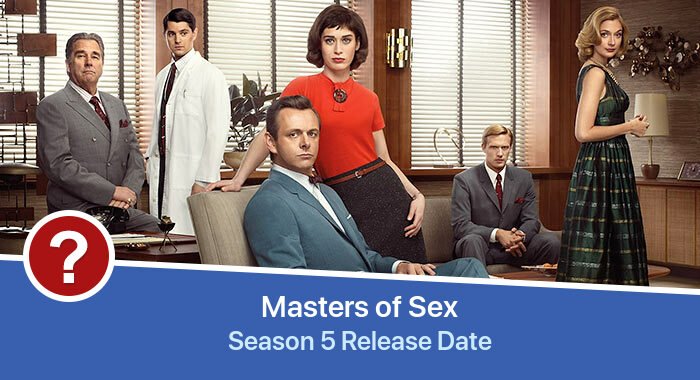 Masters of Sex Season 5 release date