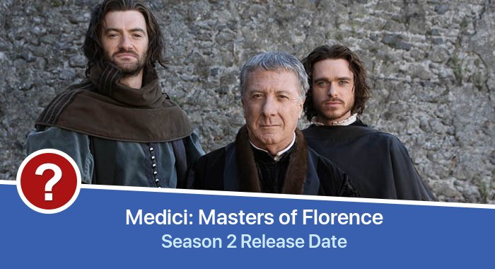 Medici: Masters of Florence Season 2 release date