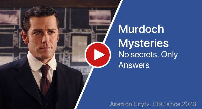Murdoch Mysteries трейлер