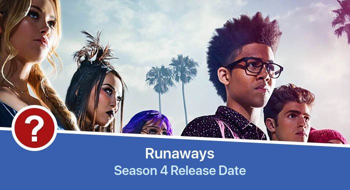 Runaways Season 4 release date