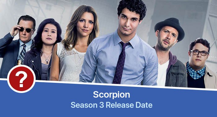 Scorpion Season 3 release date