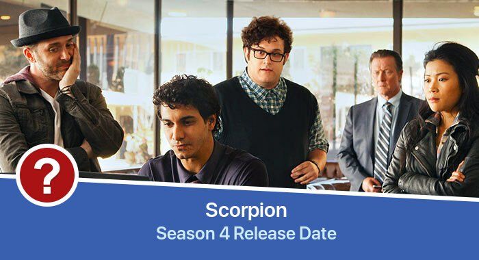 Scorpion Season 4 release date