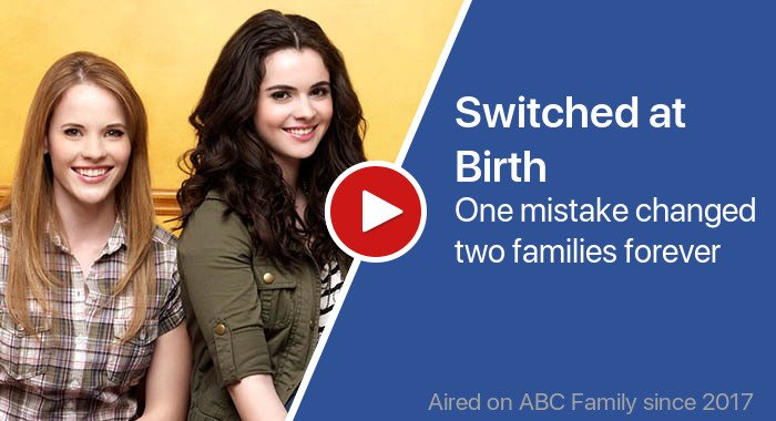 Switched at Birth трейлер