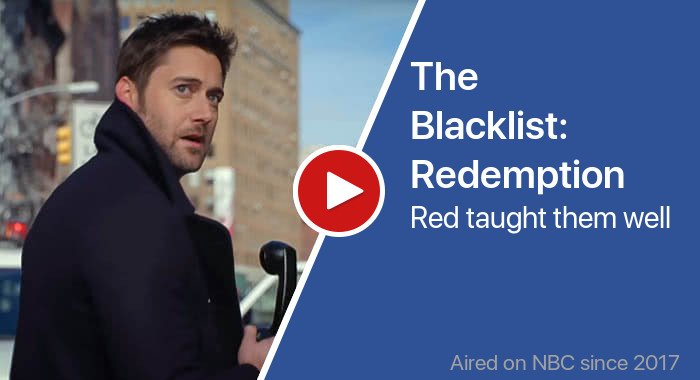 The Blacklist: Redemption трейлер