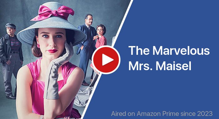 The Marvelous Mrs. Maisel трейлер