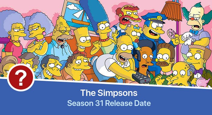 The Simpsons Season 31 release date