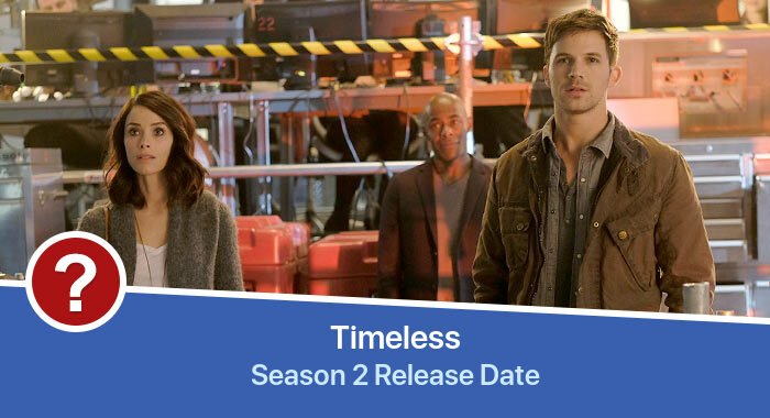 Timeless Season 2 release date