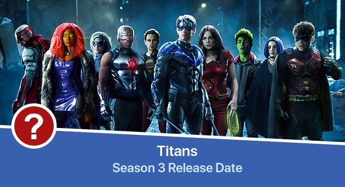 Titans Season 3 release date