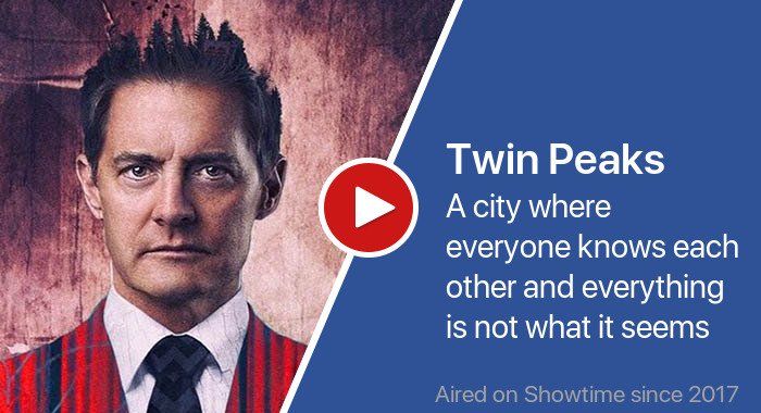 Twin Peaks трейлер