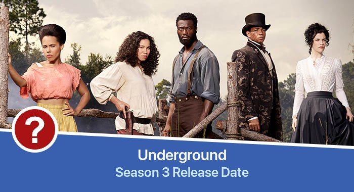 Underground Season 3 release date