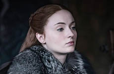 Sansa Stark, Lady of Winterfell (actress Sophie Turner)