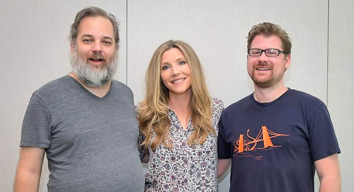 Roiland, Harmon, and Sarah Chock